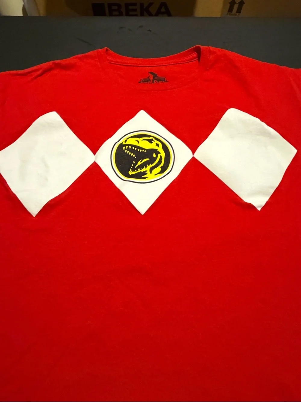 Power Rangers Red Ranger T-Shirt - Picture 2 of 4